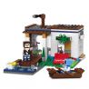LELE 33078 non  NGÔI NHÀ HIỆN ĐẠI 3 TRONG 1 bộ đồ chơi xếp lắp ráp ghép mô hình Minecraft MY WORLD Game Xây Dựng 396 khối