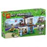 LELE 33078 non  NGÔI NHÀ HIỆN ĐẠI 3 TRONG 1 bộ đồ chơi xếp lắp ráp ghép mô hình Minecraft MY WORLD Game Xây Dựng 396 khối