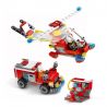 SEMBO 603034 non  ĐỘI XE CỨU HỎA LẮP ĐƯỢC 27 MẪU bộ đồ chơi xếp lắp ráp ghép mô hình Fire Rescure FIRE FRONTLINE 394 khối