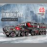SEMBO 107009 non  XE TẢI VẬN CHUYỂN bộ đồ chơi xếp lắp ráp ghép mô hình The Wandering Earth CARGOTRUCK-TRANSPORT Lưu Lạc Địa Cầu 3712 khối