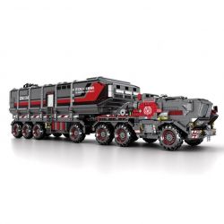 SEMBO 107009 non  XE TẢI VẬN CHUYỂN bộ đồ chơi xếp lắp ráp ghép mô hình The Wandering Earth CARGOTRUCK-TRANSPORT Lưu Lạc Địa Cầu 3712 khối