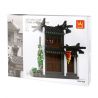 WANGE 4310 non  NHÀ GÁC XÉP KIỂU TRUNG HOA bộ đồ chơi xếp lắp ráp ghép mô hình Creator THE GARRET OF HUI-STYLE ARCHITECTURE Sáng Tạo 1039 khối