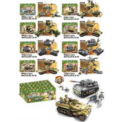 B BRAND 99006 SEMBO 101113 101114 101115 101116 101117 101118 101119 101120 101324 non  PHƯƠNG TIỆN QUÂN SỰ KẾT HỢP THÀNH XE TĂNG LỚN VÀ TẢI bộ đồ chơi xếp lắp ráp ghép mô hình Empires Of Steel Đế Chế Thép 1061 khối