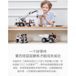 XIAOMI MITU MI ONEBOT MTJM03IQI 03IQI 001201 non  CẦN CẨU XÂY DỰNG LẮP ĐƯỢC THÀNH XE NÂNG HÀNG tỷ lệ 1:16 bộ đồ chơi xếp lắp ráp ghép mô hình  Kỹ Thuật Công Nghệ Cao Mô Hình Phương Tiện 720 khối