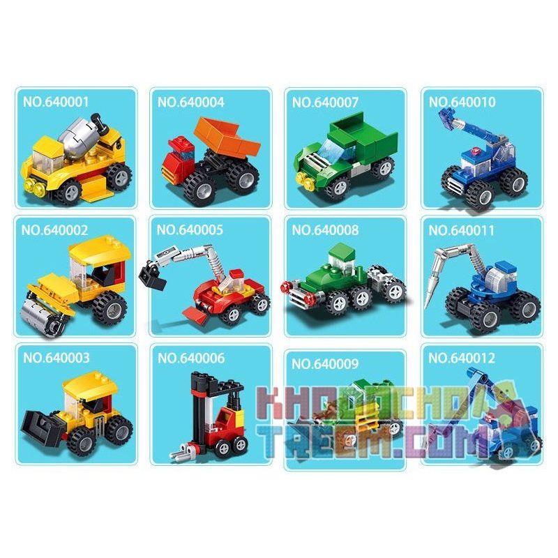 PanlosBrick 640002 640003 640005 640006 640007 640008 640009 640010 640011 640012 640004 640003A 640003B 640003C 640003D 640001 Panlos Brick 640002 640003 640005 640006 640007 640008 640009 640010 640011 640012 640004 640003A 640003B 640003C 640003D 640001 non  MÁY XÂY DỰNG bộ đồ chơi xếp lắp ráp ghép mô hình City CONSTRUCTION Thành Phố 1968 khối