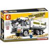 SEMBO 701704 non  XE TẢI NÂNG THÙNG bộ đồ chơi xếp lắp ráp ghép mô hình  TECHINQUE Kỹ Thuật Công Nghệ Cao Mô Hình Phương Tiện 799 khối