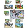 SHENG YUAN SY SY1207 1207 1207A 1207B 1207C 1207D non  RỒNG NGUYÊN TỐ bộ đồ chơi xếp lắp ráp ghép mô hình Minecraft MY WORLD Game Xây Dựng 1225 khối