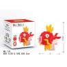 LNO 170 Xếp hình kiểu Nanoblock POKÉMON Pokemon Magikarp Pokemon Ma Thuật Rp 318 khối