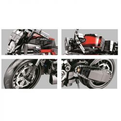 SEMBO 701703 non  MÔ TÔ DUCATI bộ đồ chơi xếp lắp ráp ghép mô hình  TECHNIQUE DUCATI MOTOR Kỹ Thuật Công Nghệ Cao Mô Hình Phương Tiện 702 khối