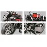 SEMBO 701703 non  MÔ TÔ DUCATI bộ đồ chơi xếp lắp ráp ghép mô hình  TECHNIQUE DUCATI MOTOR Kỹ Thuật Công Nghệ Cao Mô Hình Phương Tiện 702 khối