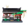 WANGE 3312 non  HÀNH LANG KIỂU TRUNG HOA bộ đồ chơi xếp lắp ráp ghép mô hình Creator THE CORRIDOR OF HUI-STYLE ARCHITECTURE Sáng Tạo 506 khối
