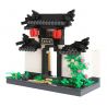 WANGE 3313 non  CỔNG SÂN KIỂU TRUNG HOA bộ đồ chơi xếp lắp ráp ghép mô hình Creator THE COURTYARD OF HUI-STYLE ARCHITECTURE Sáng Tạo 486 khối