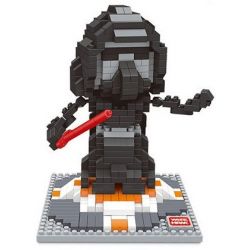 WISE HAWK 2404 Xếp hình kiểu Nanoblock STAR WARS Nhân Vật Vida Trong Star Wars Cần Dịch 580 khối