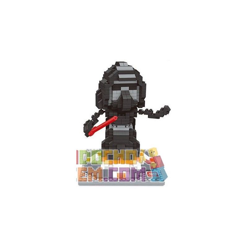 WISE HAWK 2404 Xếp hình kiểu Nanoblock STAR WARS Nhân Vật Vida Trong Star Wars Cần Dịch 580 khối