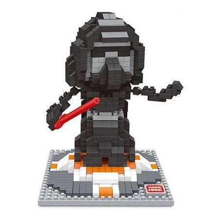 WISE HAWK 2404 Xếp hình kiểu Nanoblock STAR WARS Nhân Vật Vida Trong Star Wars Cần Dịch 580 khối