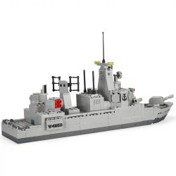 WANGE 4660 non  TÀU CHIẾN LEGION bộ đồ chơi xếp lắp ráp ghép mô hình Military Army LEGION DESTROYER Quân Sự Bộ Đội 528 khối
