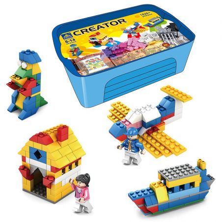 Kazi KY015 non  SÁNG TẠO bộ đồ chơi xếp lắp ráp ghép mô hình Creator 1620 khối