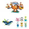 Enlighten 3716 Qman 3716 non  TÀU NGẦM BẠCH THUỘC bộ đồ chơi xếp lắp ráp ghép mô hình Octonauts Thám Hiểm Đại Dương 921 khối
