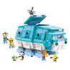 Enlighten 3715 Qman 3715 non  THUYỀN BỌ GẤU NƯỚC bộ đồ chơi xếp lắp ráp ghép mô hình Octonauts Thám Hiểm Đại Dương 766 khối