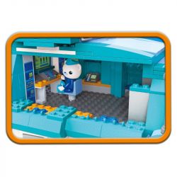 Enlighten 3715 Qman 3715 non  THUYỀN BỌ GẤU NƯỚC bộ đồ chơi xếp lắp ráp ghép mô hình Octonauts Thám Hiểm Đại Dương 766 khối