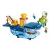 Enlighten 3714 Qman 3714 non  TÀU NGẦM CÁ VOI XANH bộ đồ chơi xếp lắp ráp ghép mô hình Octonauts Thám Hiểm Đại Dương 630 khối
