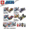 SHENG YUAN SY 7020A 7020B 7020C 7020D non  CHIẾN CƠ SIÊU ANH HÙNG 4 TRONG 1 bộ đồ chơi xếp lắp ráp ghép mô hình Super Heroes SUPERHEROES Siêu Nhân Anh Hùng 603 khối