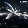 WANGE 5236 non  MÁY BAY V-22 bộ đồ chơi xếp lắp ráp ghép mô hình Military Army ZUIWENG PAVILION Quân Sự Bộ Đội 917 khối