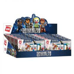 Enlighten 1926 Qman 1926 non  ĐỘI CẢNH SÁT ĐẶC NHIỆM bộ đồ chơi xếp lắp ráp ghép mô hình Police BATTLE FORCE 569 khối