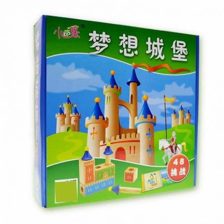 JUN DA LONG TOYS JDLT 7511A Xếp hình kiểu    IQ Castle Blocks Khối Lâu đài IQ 1570 khối