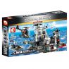 SEMBO 102487 non  NHÀ TÙ TRÊN ĐẢO bộ đồ chơi xếp lắp ráp ghép mô hình Swat Special Force Đặc Nhiệm 1548 khối