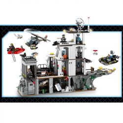 SEMBO 102487 non  NHÀ TÙ TRÊN ĐẢO bộ đồ chơi xếp lắp ráp ghép mô hình Swat Special Force Đặc Nhiệm 1548 khối