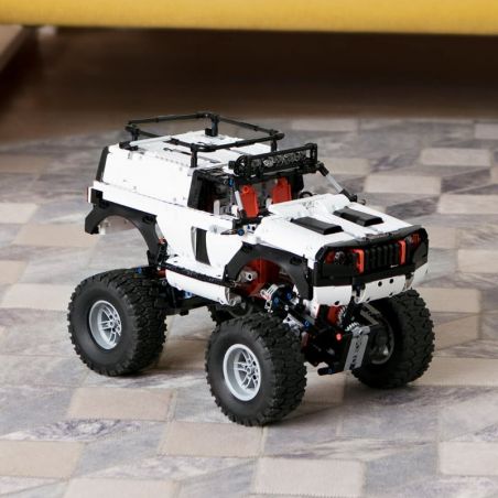 XIAOMI MITU MI ONEBOT YYSQC01IOI 01IOI Xếp hình kiểu   Cars Terrain Xe ô Tô Địa Hình 1500 khối điều khiển từ xa