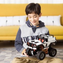 XIAOMI MITU MI ONEBOT YYSQC01IOI 01IOI Xếp hình kiểu   Cars Terrain Xe ô Tô Địa Hình 1500 khối điều khiển từ xa