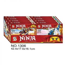 SHENG YUAN SY 1306A 1306B 1306C 1306D non  4 NINJA KIẾM SĨ SẤM SÉT bộ đồ chơi xếp lắp ráp ghép mô hình The  Ninjago Movie NINJA THUNDER SWORDSMAN Ninja Lốc Xoáy 653 khối