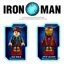 SHENG YUAN SY SY825 non  DÀN MÁY CỦA NGƯỜI SẮT bộ đồ chơi xếp lắp ráp ghép mô hình Super Heroes IRON MAN GANTRY MACHINE Siêu Nhân Anh Hùng 527 khối