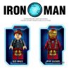 SHENG YUAN SY SY825 non  DÀN MÁY CỦA NGƯỜI SẮT bộ đồ chơi xếp lắp ráp ghép mô hình Super Heroes IRON MAN GANTRY MACHINE Siêu Nhân Anh Hùng 527 khối