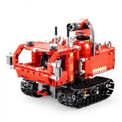 DOUBLEE CADA C51048 51048 non  ROBOT CỨU HỎA bộ đồ chơi xếp lắp ráp ghép mô hình  DREADNAUGHT Kỹ Thuật Công Nghệ Cao Mô Hình Phương Tiện 527 khối