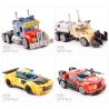 GUDI 8708A 8708B 8708C 8708D non  NGƯỜI MÁY BIẾN HÌNH 4 CỦA ĐOÀN QUÂN OPTIMUS bộ đồ chơi xếp lắp ráp ghép mô hình Transformers TRANSFORM SERIES Robot Đại Chiến Người Máy Biến Hình 490 khối
