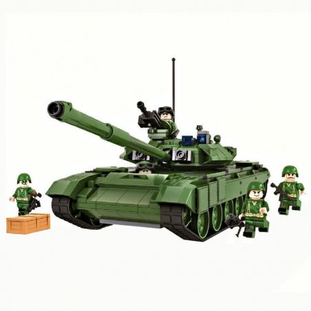 Winner 8101 non  XE TĂNG CHIẾN ĐẤU CHỦ LỰC T90A bộ đồ chơi xếp lắp ráp ghép mô hình Tank Battle TANKBATTLE Xe Tăng Đối Đầu 456 khối