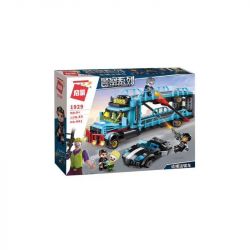 Enlighten 1929 Qman 1929 non  SĂN LÙNG NGƯỜI VẬN CHUYỂN bộ đồ chơi xếp lắp ráp ghép mô hình Police BATTLE FORCE Cảnh Sát 441 khối