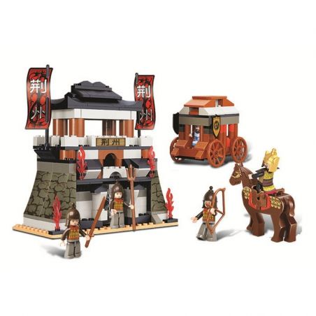 SLUBAN M38-B0263 B0263 0263 M38B0263 38-B0263 non  TAM QUỐC - CHIẾN THẮNG bộ đồ chơi xếp lắp ráp ghép mô hình Medieval Castle Chiến Tranh Trung Cổ 233 khối