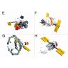 SLUBAN M38-B0731 B0731 0731 M38B0731 38-B0731 non  TÀU KHÔNG GIAN KẾT HỢP BỞI MÁY BAY bộ đồ chơi xếp lắp ráp ghép mô hình Space Thám Hiểm Không Gian 510 khối