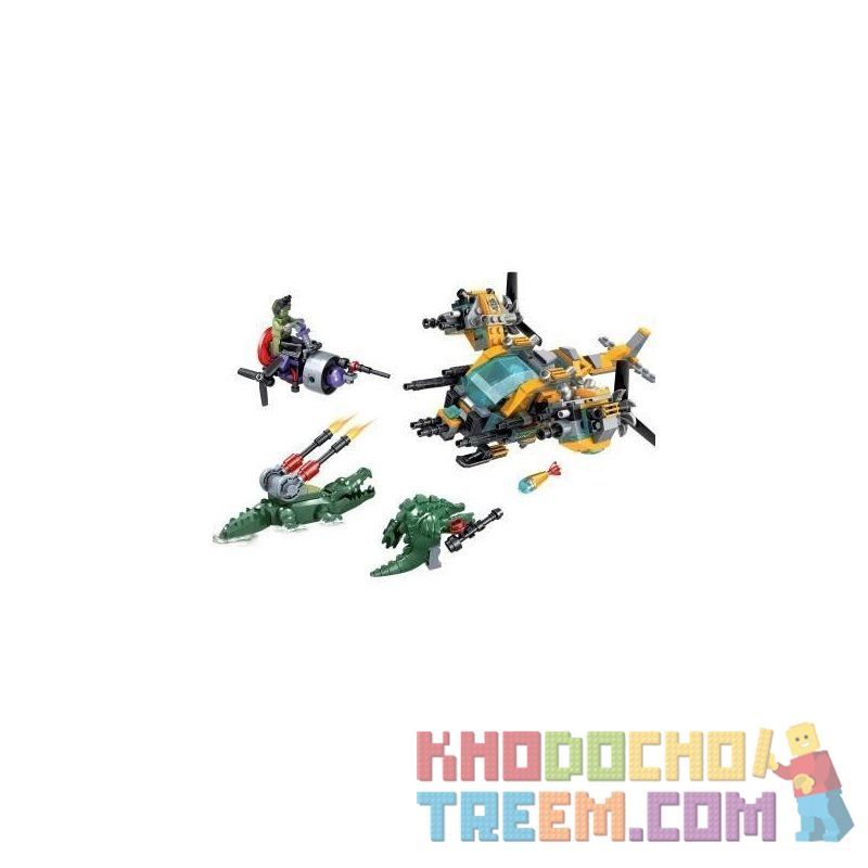 Winner 5060 non  CÁ SẤU TẤN CÔNG bộ đồ chơi xếp lắp ráp ghép mô hình Crocodile Special Forces Cá Sấu Đặc Nhiệm 391 khối