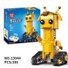 MouldKing 13044 Mould King 13044 non  HƯƠU CAO CỔ ĐIỀU KHIỂN TỪ XA bộ đồ chơi xếp lắp ráp ghép mô hình Walking Brick WALKING BRICK GEOFFREY-LONG DEE Búp Bê Biết Đi 390 khối
