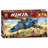 NOT  JAY'S STORM FIGHTER 70668 Bela Lari 11162 LELE 31182 LEPIN 06096 SHENG YUAN/SY SY1254 1254 ZIMO 44002 xếp lắp ráp ghép mô hình MÁY BAY CHIẾN ĐẤU CỦA JAY BÃO The  Ninjago Movie Ninja Lốc Xoáy 490 khối