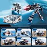 SLUBAN M38-B0635 B0635 0635 M38B0635 38-B0635 non  SWAT GOD OF WAR 6 TRONG 1 bộ đồ chơi xếp lắp ráp ghép mô hình Transformers Robot Đại Chiến Người Máy Biến Hình 384 khối