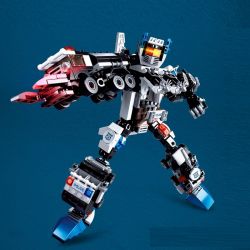 SLUBAN M38-B0635 B0635 0635 M38B0635 38-B0635 non  SWAT GOD OF WAR 6 TRONG 1 bộ đồ chơi xếp lắp ráp ghép mô hình Transformers Robot Đại Chiến Người Máy Biến Hình 384 khối