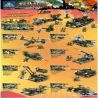Kazi KY84068 84068 non  LỰC LƯỢNG TẠI HIỆN TRƯỜNG bộ đồ chơi xếp lắp ráp ghép mô hình Field Army Chiến Trường 1053 khối