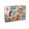 Enlighten 3403 Qman 3403 non  Ô TÔ VÀ MÁY BAY PHẢN LỰC bộ đồ chơi xếp lắp ráp ghép mô hình Power Squad Biệt Đội Siêu Đẳng 356 khối