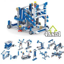 Kazi KY1001 1001 non  SÁNG CHẾ KIẾN ​​THỨC NHỎ bộ đồ chơi xếp lắp ráp ghép mô hình  INVENTOR Kỹ Thuật Công Nghệ Cao Mô Hình Phương Tiện 354 khối